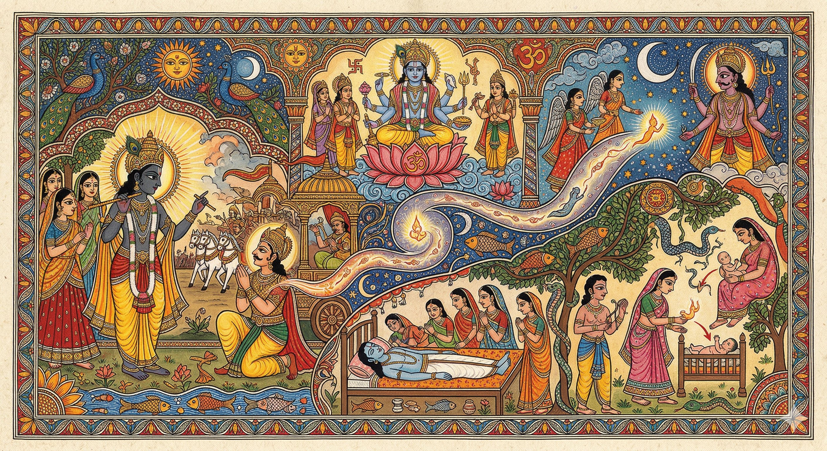What Happens After Death According to the Bhagavad Gita?