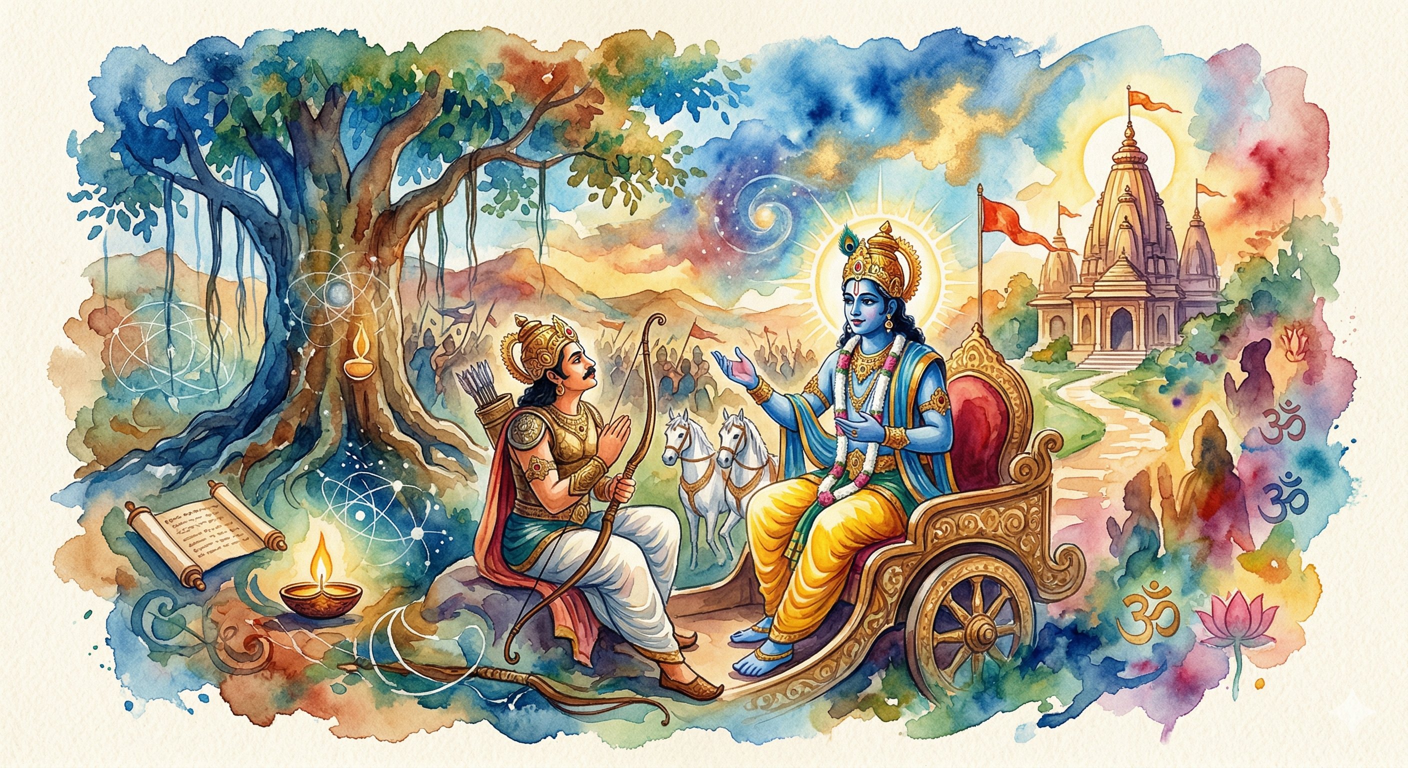 Is the Bhagavad Gita a Religious Text or a Philosophy Book? - The Debate Explained