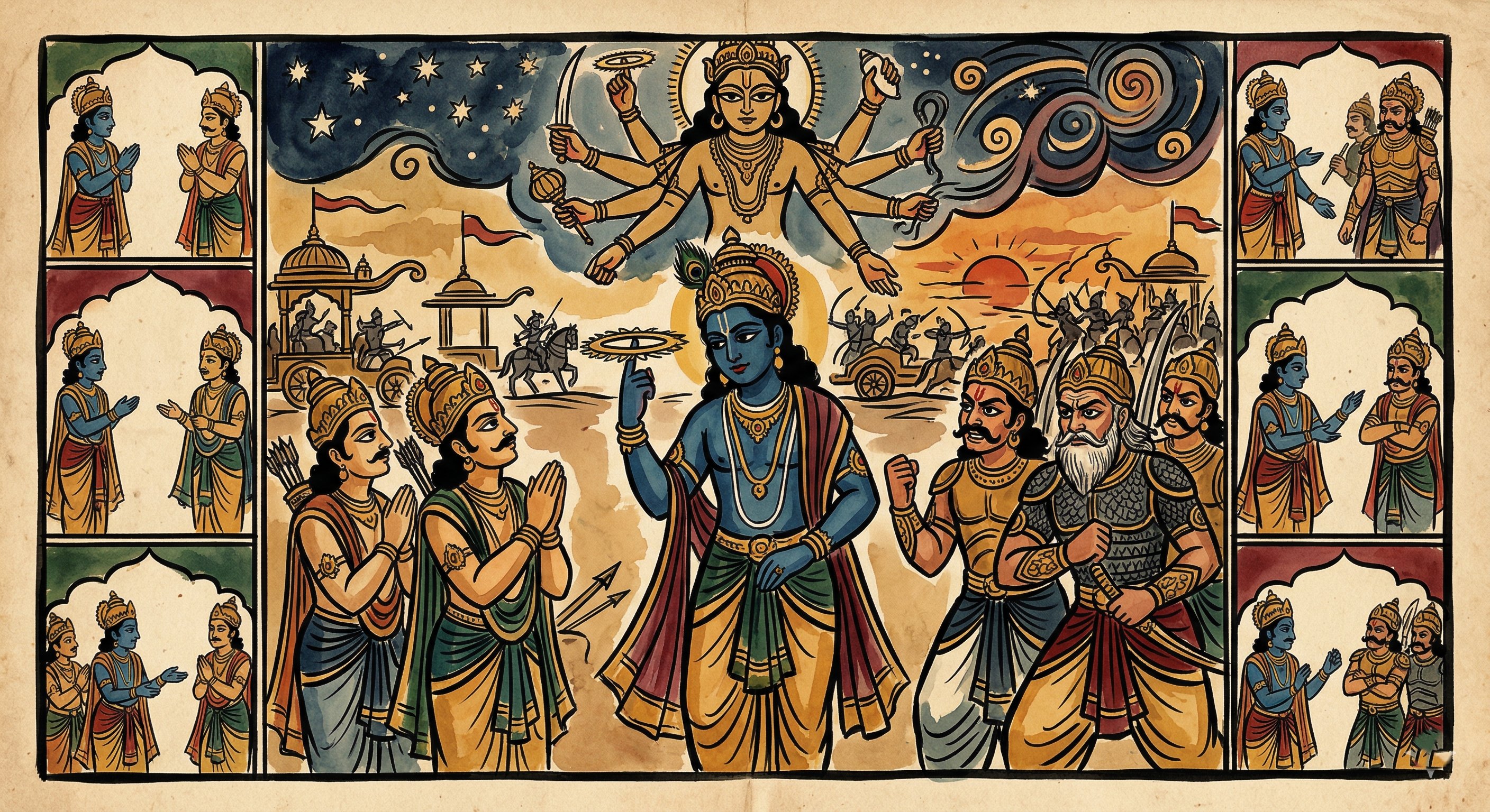Why Did Krishna Let the Mahabharata War Happen? - Could He Have Stopped It?