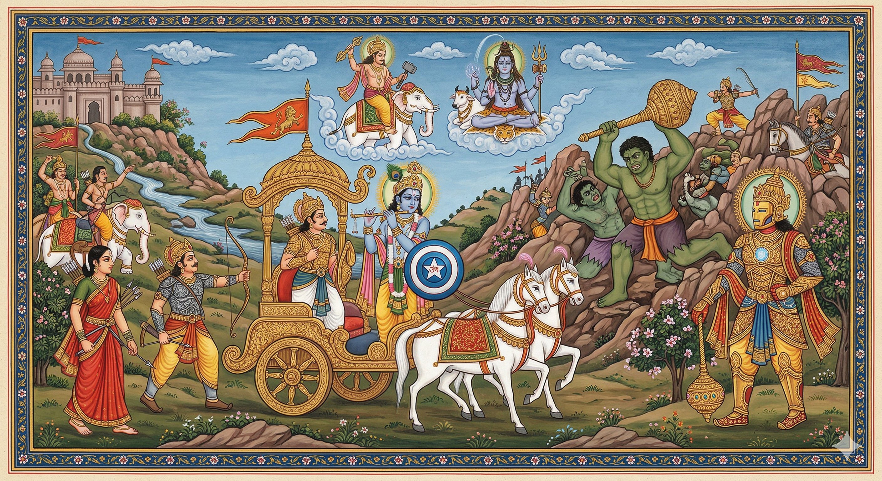 Avengers vs Mahabharata: Marvel's Mythological Twins