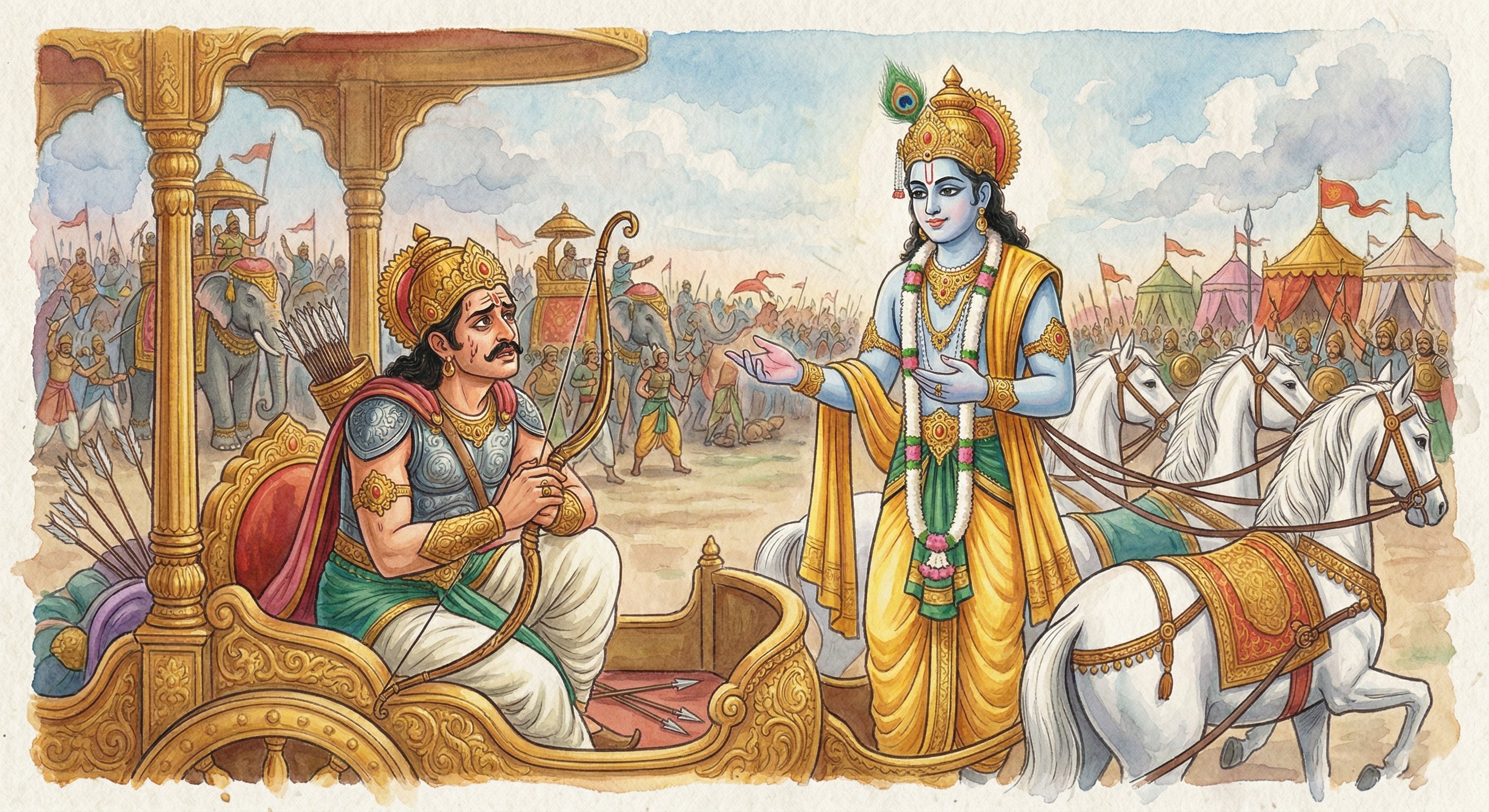 Bhagavad Gita on Anxiety: Krishna's Anti-Overthinking Fix